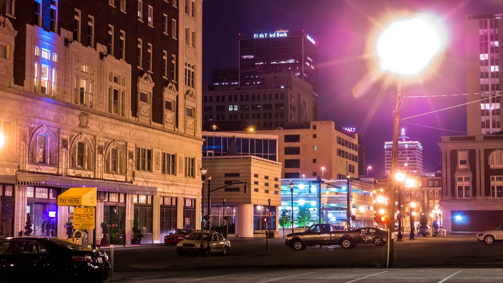 Henry Clay Building At Night - 1924