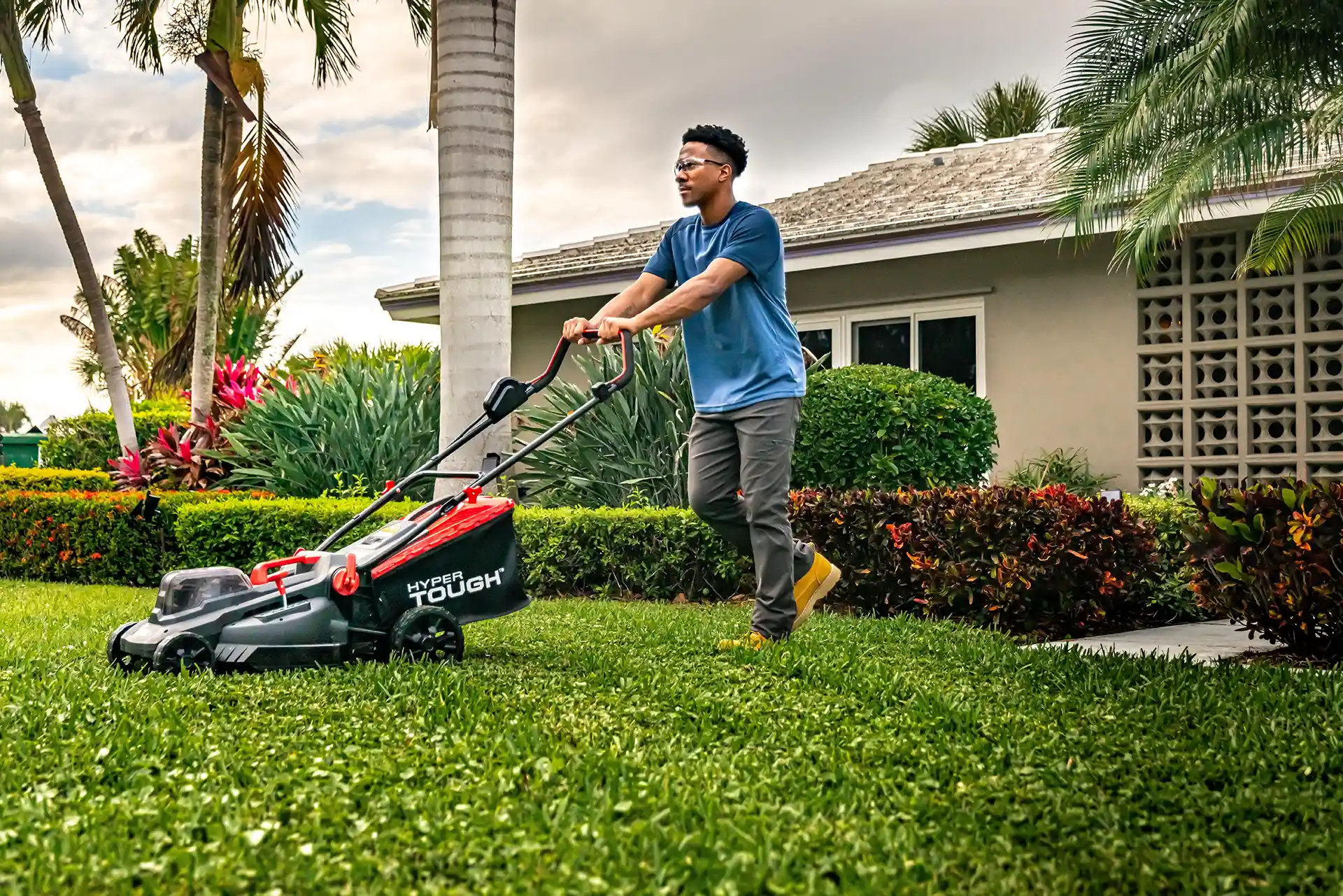 Image of Lawn Mower After Color Correction